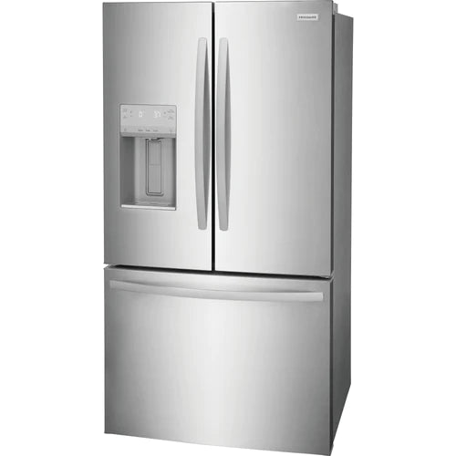 Frigidaire 36-Inch French Door Refrigerator with 27.8 cu. ft. Capacity, Ice & Water Dispenser - FRFS2823AS [Open Box] - Perfect for Modern Kitchens & Large Family Homes