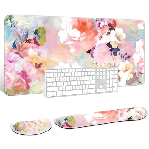 Watercolor Pink Flowers