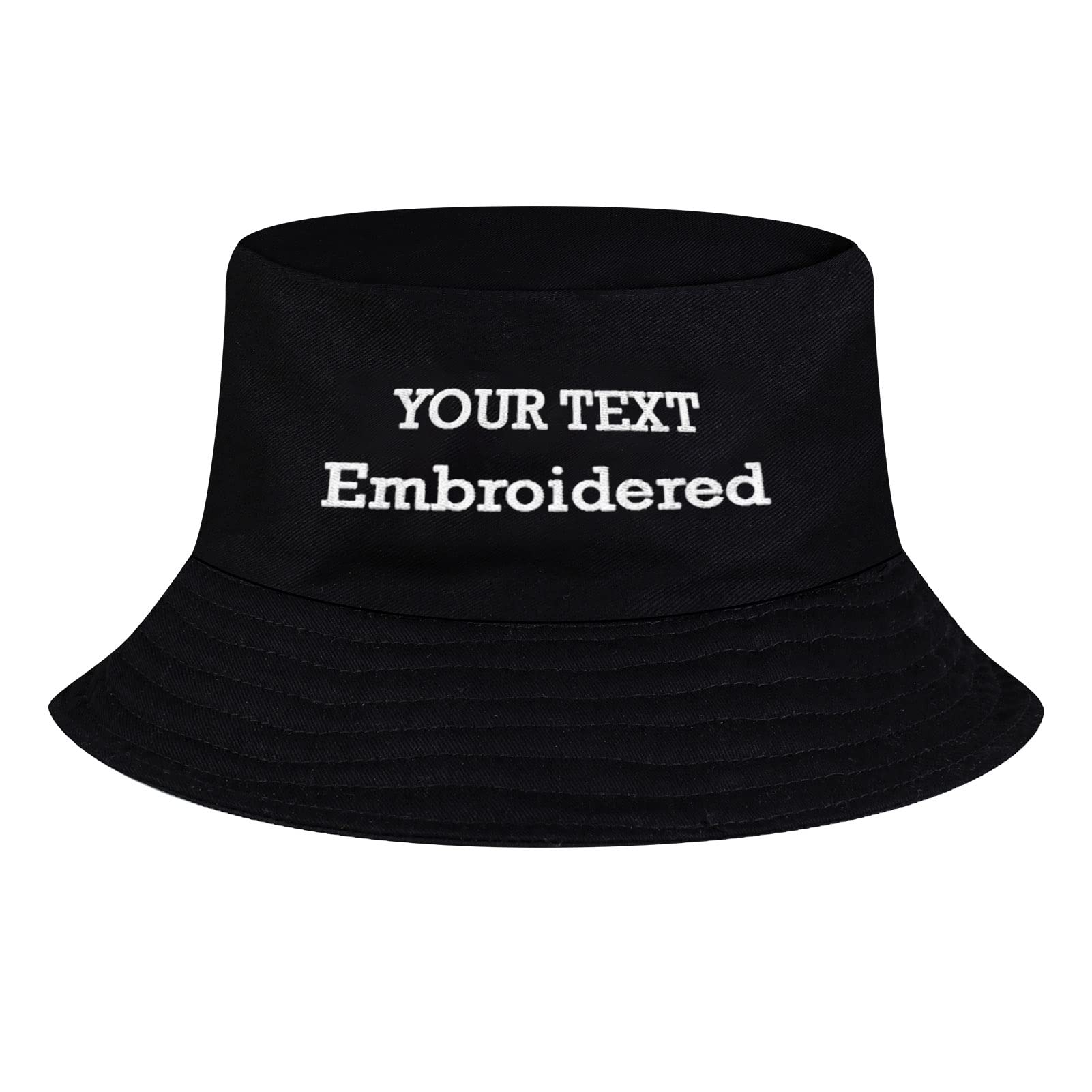 Custom Wedding Pails Bucket Hats - Foldable Fisherman Sun Hat for Men & Women, Unisex Beach & Sports Cap for Adults & Youth | Perfect for Outdoor Activities, Beach Vacations, Fishing, and Summer Weddings