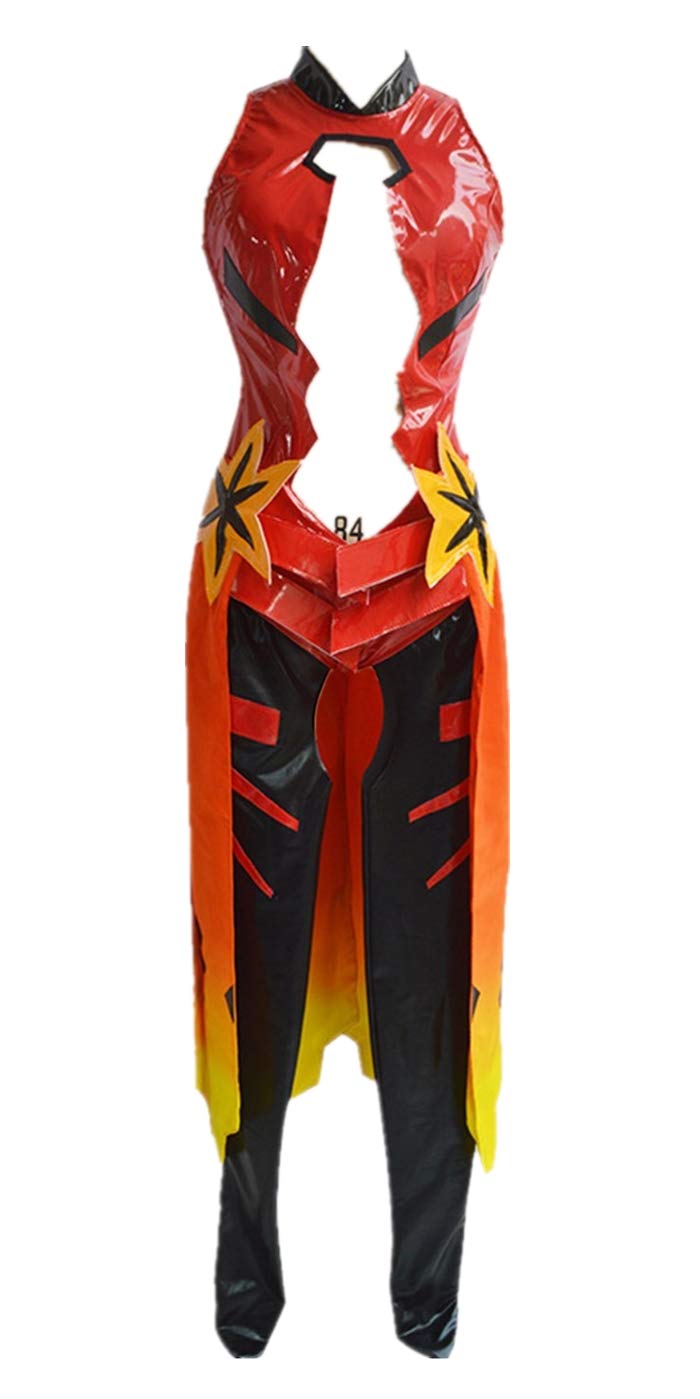 Guilty Crown Yuzuriha Inori Cosplay Costume - Anime Goldfish Dress for Halloween, Conventions & Cosplay Events | Perfect for Anime Fans & Costume Parties