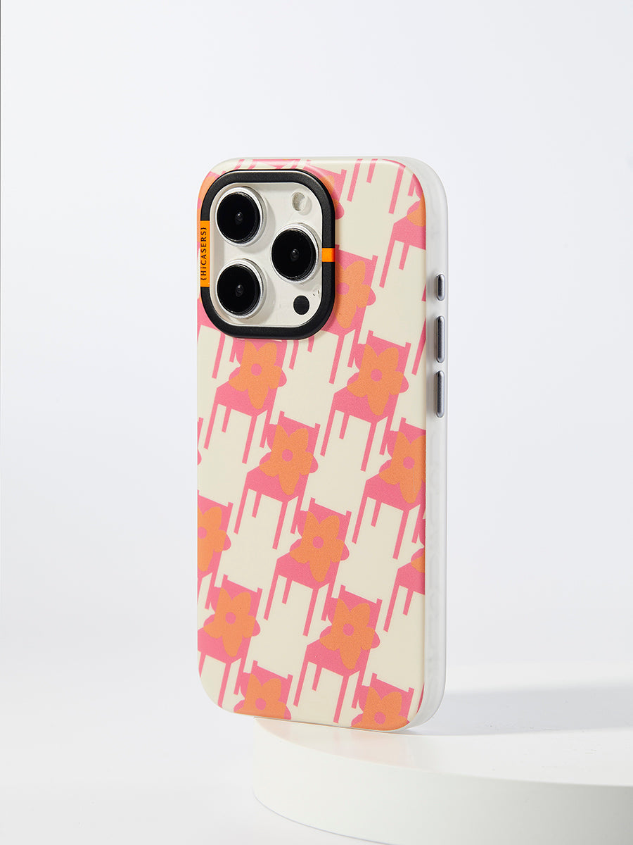 Rose Pink Blossom Chair Case - Elegant and Durable Phone Cover for Women, Perfect for Everyday Use, Travel, and Gifts