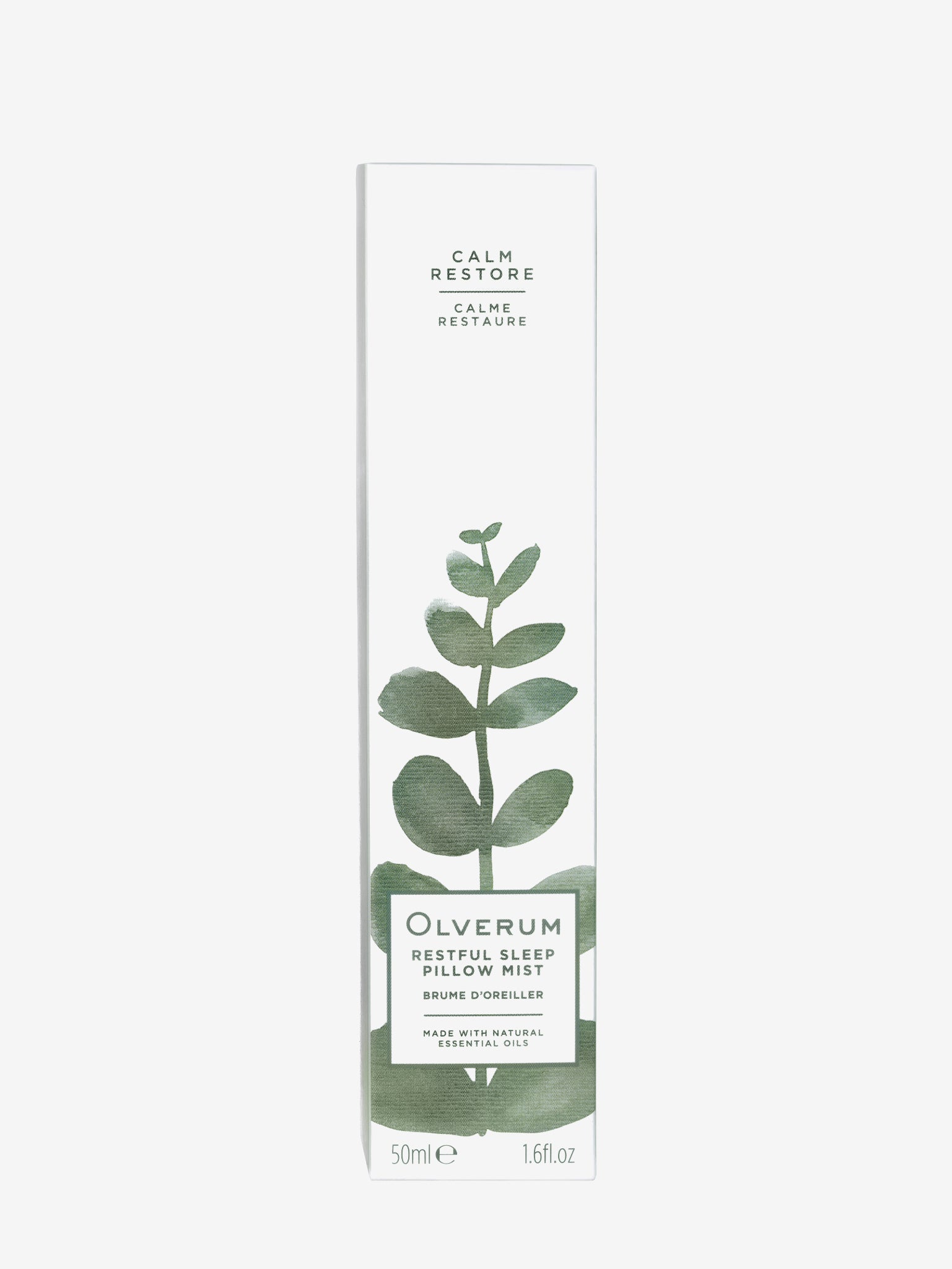Olverum Restful Sleep Pillow Mist - Natural Aromatherapy Spray for Deep Relaxation & Better Sleep | Perfect for Bedtime Routine, Travel & Stress Relief