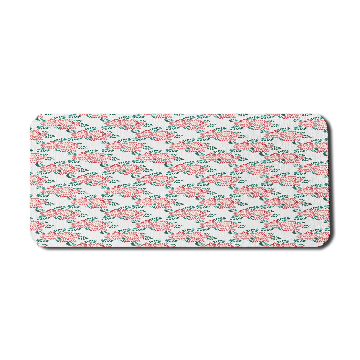 Ambesonne Floral Computer Mouse Pad - Large 35