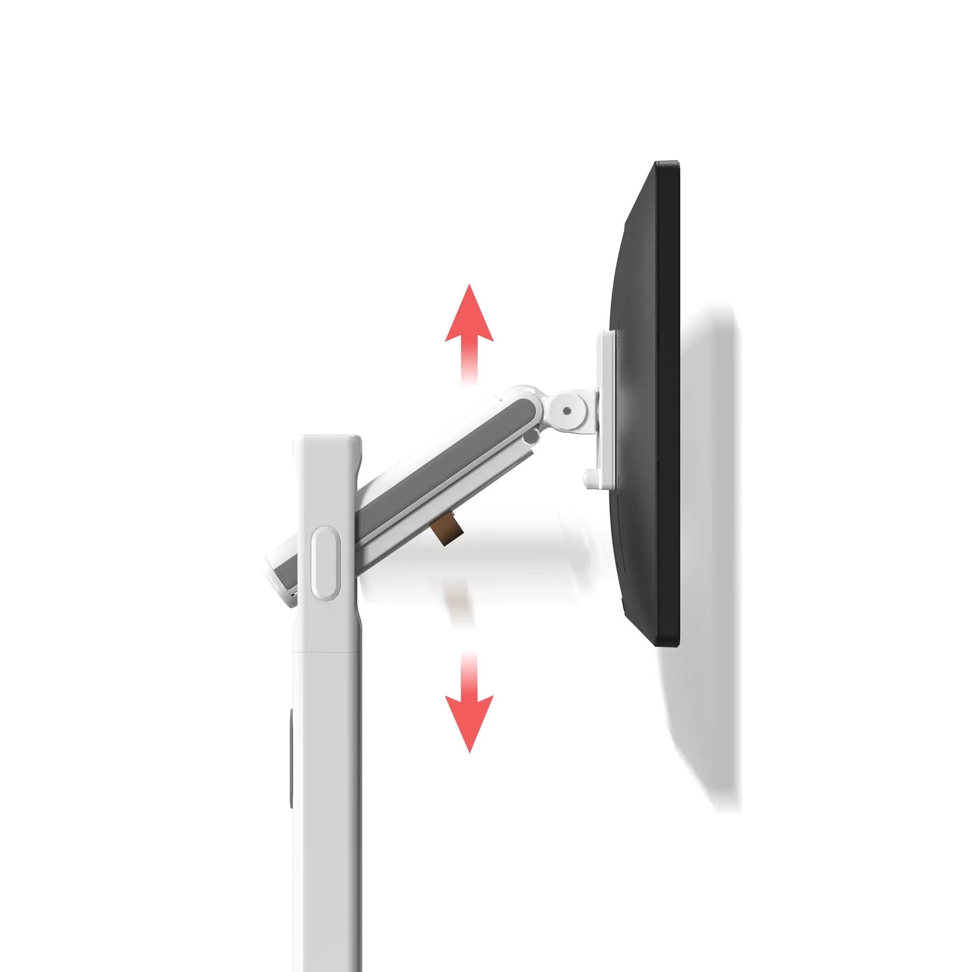 Adjustable Mobile Rolling Spring Floor Stand for Displays up to 22 lbs - Perfect for Trade Shows, Retail Stores, and Exhibitions
