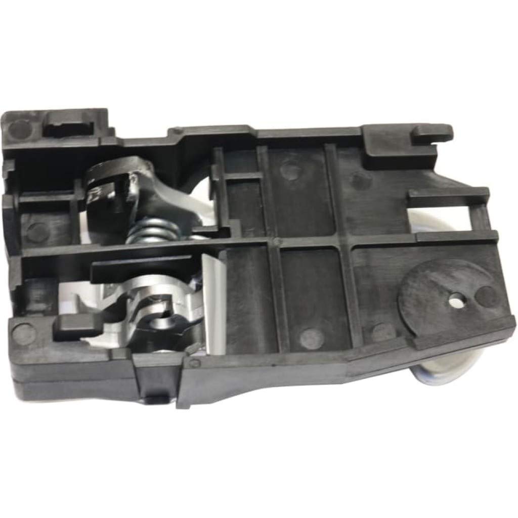 Mitsubishi Endeavor Interior Door Handle 2004-2011 - Front or Rear Driver Side Silver with Door Lock Button | Compatible with All Submodels | Perfect for Car Door Repair & Replacement