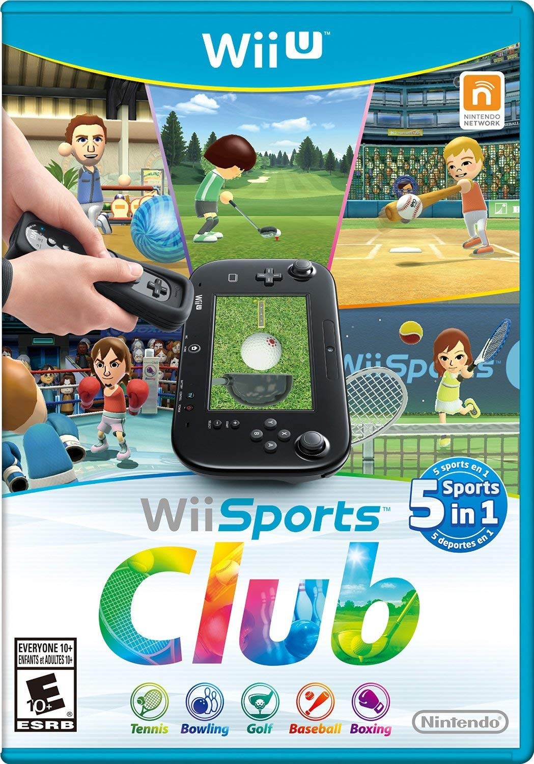 Refurbished Wii Sports Club Game for Wii U - Multiplayer Sports Simulation | Perfect for Family Fun & Party Games