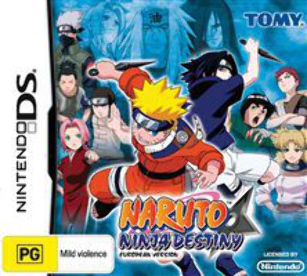 Naruto: Ninja Destiny Game for Nintendo DS - Action Fighting Anime Adventure for Kids & Teens - Perfect for Travel & Home Entertainment