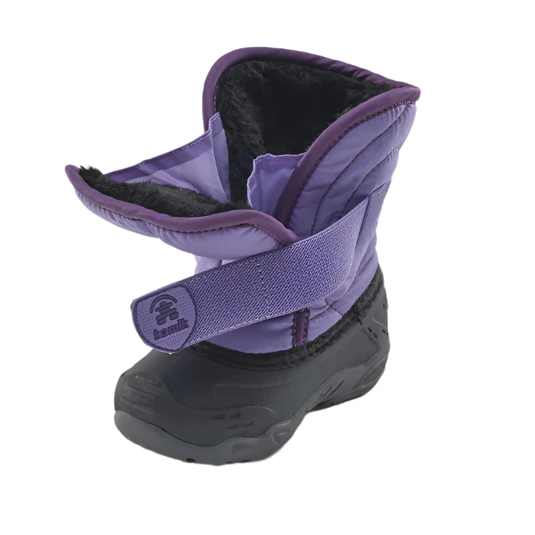 KAMIK SNOWBUG 5 Kids' Winter Snow Boots - Waterproof & Insulated for Cold Weather - Final Sale | Perfect for Snow Play, School & Outdoor Activities