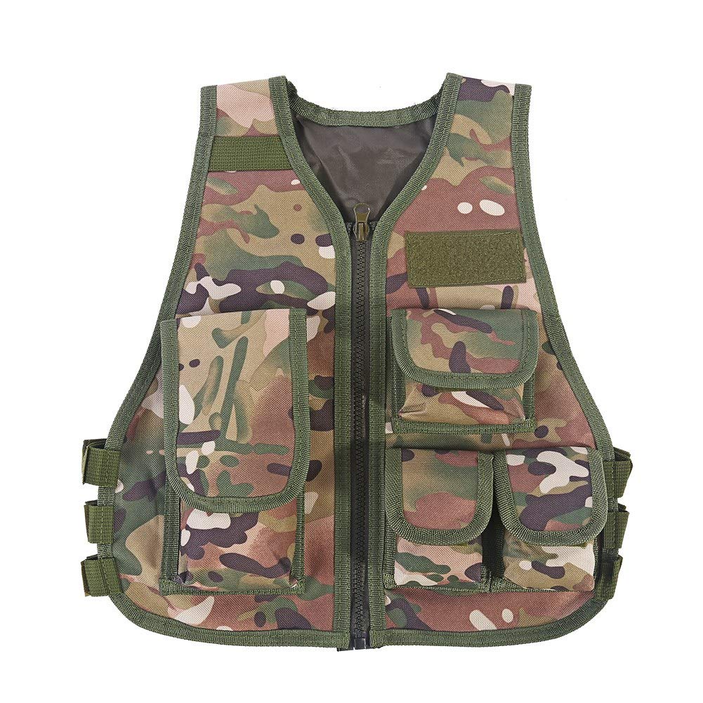 01 Child Vest - Durable Kids Combat Vest for Hunting & Outdoor Activities - Perfect for Camping, Hiking & Adventure Play