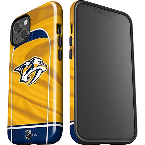 Skinit Impact Phone Case for iPhone 13 - Officially Licensed NHL Nashville Predators Jersey Design | Durable Protection & Stylish Sports Fan Accessory for Everyday Use, Games & Travel
