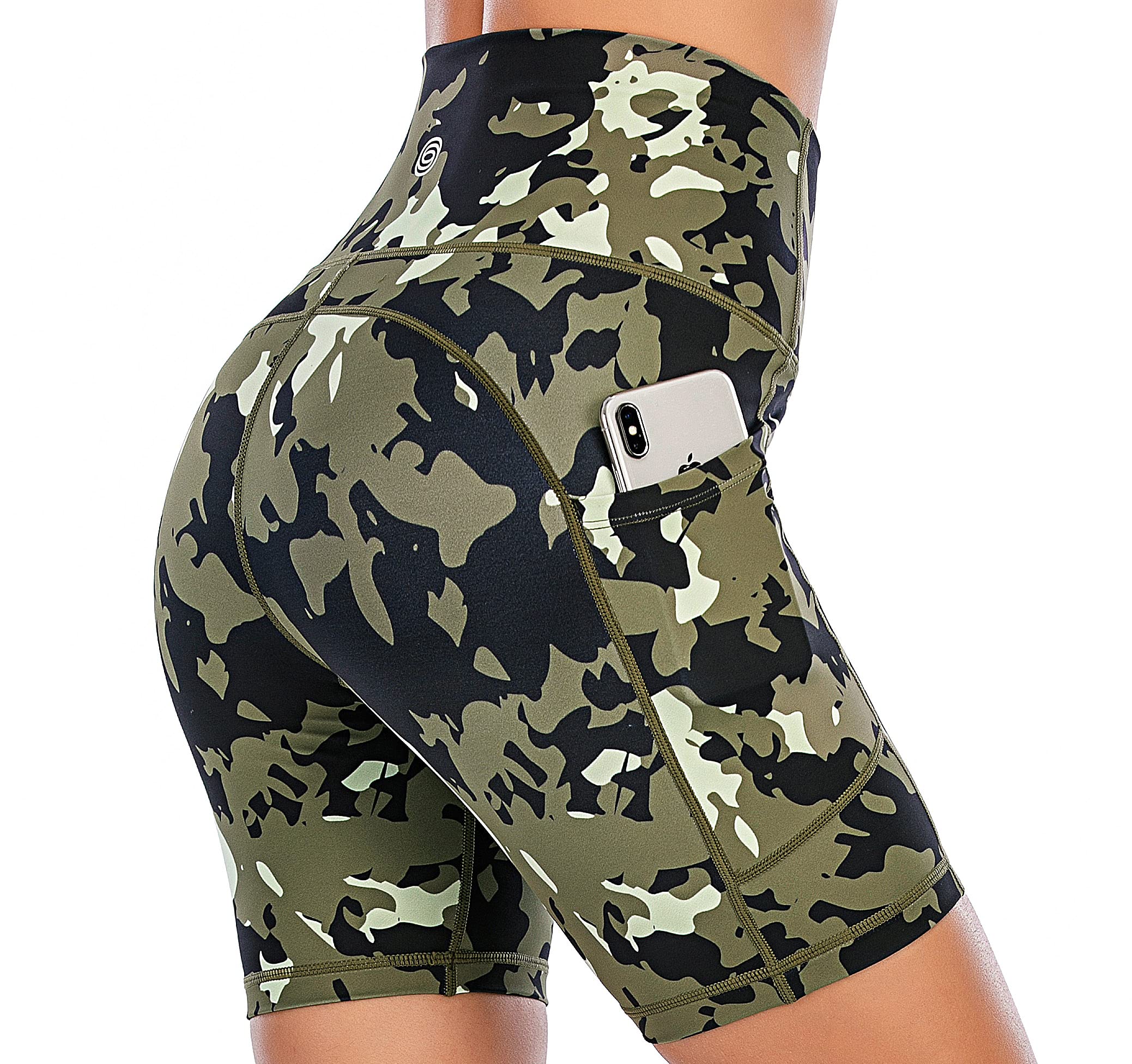 High Waist Yoga Shorts for Women - Breathable Workout Shorts with Pockets for Running, Cycling & Gym | Perfect for Yoga, Pilates & Active Lifestyle
