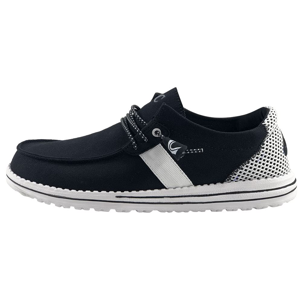 UNIVERSECUP Women's Stretch Loafer Shoes - Slip On Casual Sneakers, Lightweight Canvas Boat Shoes for Walking, Fashion Comfort Deck Shoes | Perfect for Work, Travel & Everyday Wear