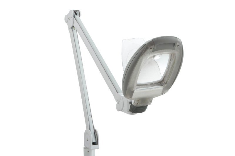 Silverfox LED Magnifying Lamp with 3D Lens - 5X Magnification & Adjustable Arm - Perfect for Jewelry Making, Watch Repair, and Crafts