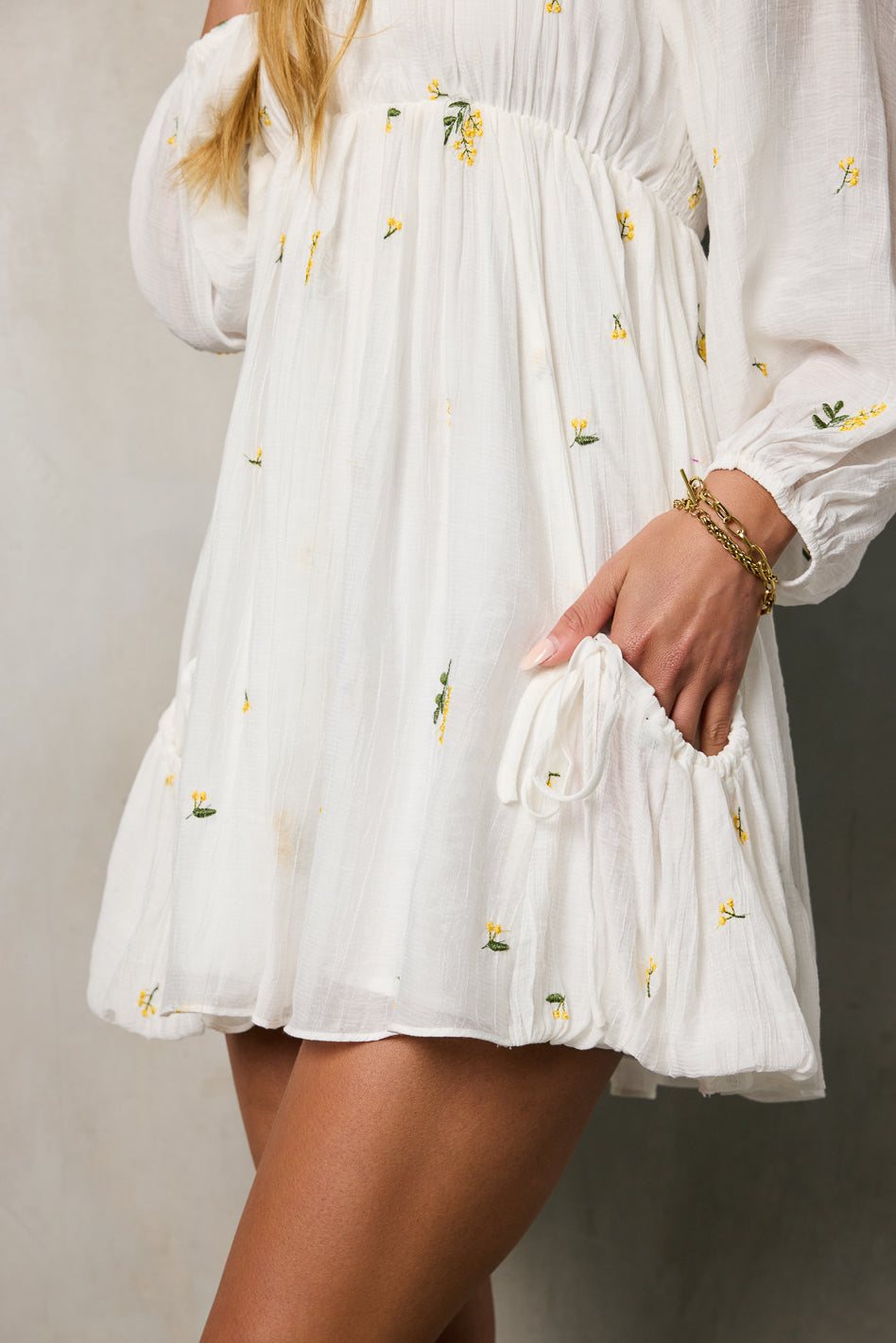 Eira Floral Mini Dress for Women - Summer Sleeveless Flowy Party Dress with Pockets, Perfect for Beach, Vacation, and Date Night