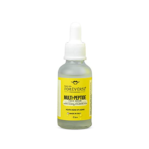 Best Multi-Peptide Facial Serum for Anti-Aging & Wrinkles | Hydrating & Brightening Face Treatment | Perfect for Night Routine & Skincare Regimen