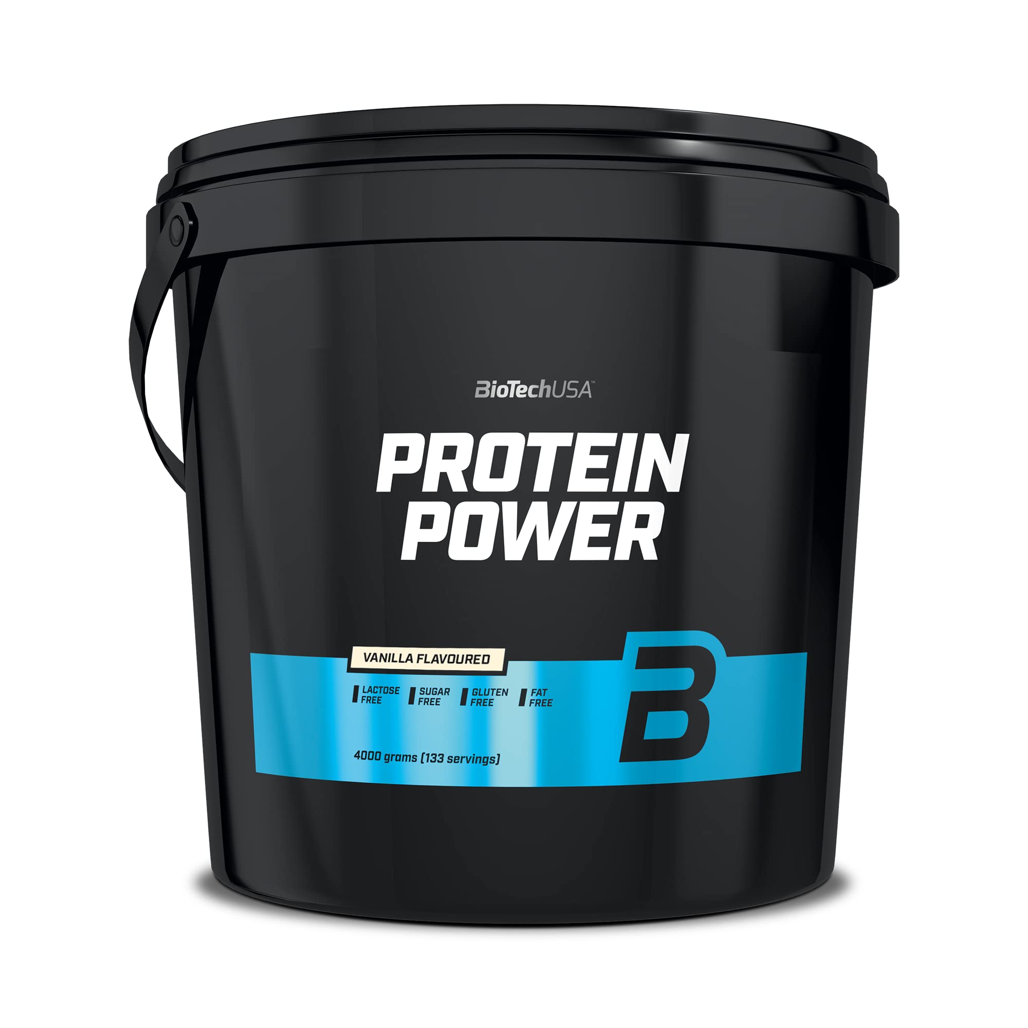 BioTechUSA Protein Powder - Vanilla Flavor 4kg (8.8 lbs) for Muscle Recovery & Post-Workout Nutrition | Whey Protein Supplement for Athletes & Fitness Enthusiasts