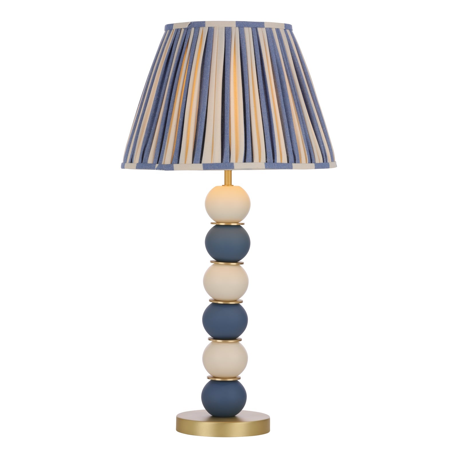 Bobble Table Lamp - Modern E27 Base Desk Light in Multiple Finishes - Perfect for Bedroom, Living Room & Office Decor