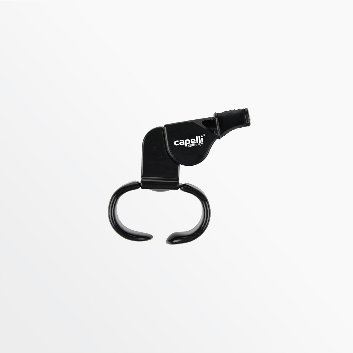 Premium CS Pealess Referee Whistle with Finger Grip - Loud & Durable Sports Whistle for Soccer, Basketball, Football Games & Coaching - Ideal for Referees, Coaches & Trainers