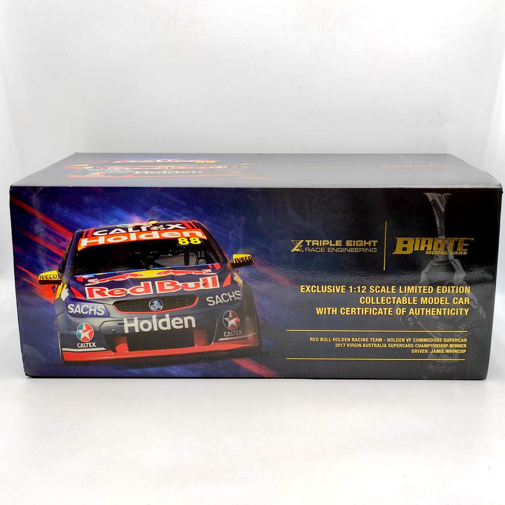 1/12 Scale Holden VF Commodore V8 Supercar 2017 Championship Winner - Detailed Resin Model Car - Collectible Diecast Toy Gift for Car Enthusiasts - Perfect for Display, Racing Fans Collections & Birthday Presents