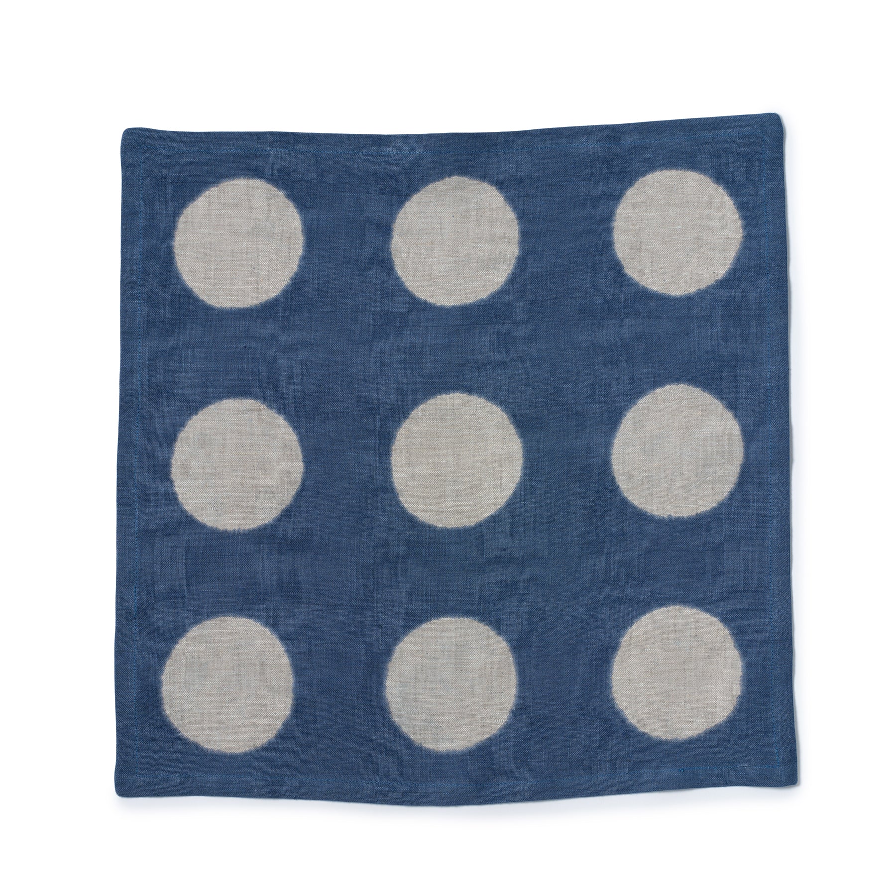 Sea Blue Dots Napkins - Premium Disposable Paper Napkins for Parties, Weddings, and Home Decor - Bulk Pack of 100