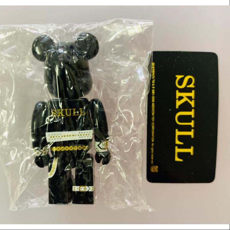 Bearbrick Series 13 ARTIST SKULL 100% Collectible Figure - Limited Edition Vinyl Art Toy for Display & Collection - Perfect for Home Decor, Office Display, and Gift Giving