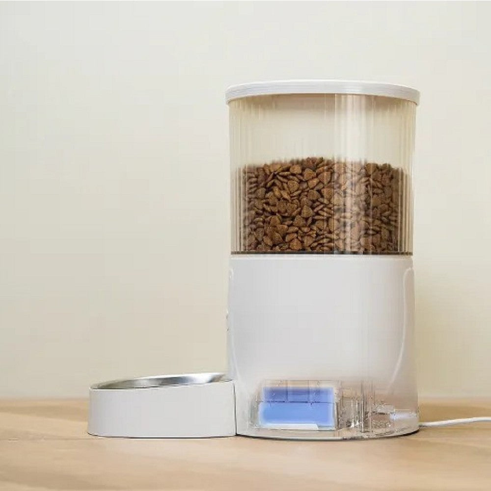 FEEDMATE Automatic Pet Feeder - Smart Programmable Cat & Dog Food Dispenser with Timer & Portion Control - Perfect for Travel, Workdays & Busy Pet Owners