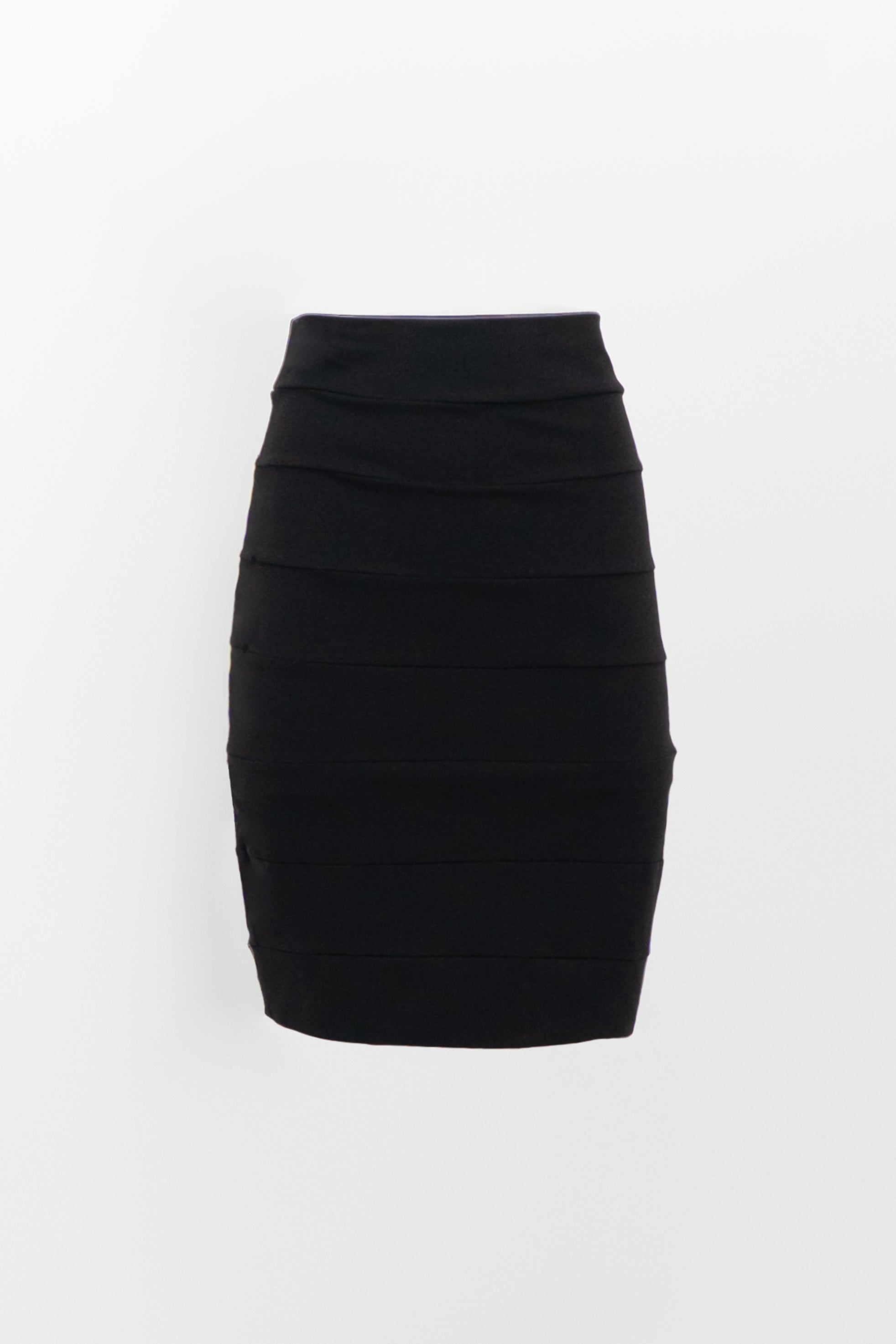 Jonelle Skirt for Women - Soft Bamboo Fabric, Comfortable Black Midi Skirt - Perfect for Office Wear, Casual Outings & Summer Dresses
