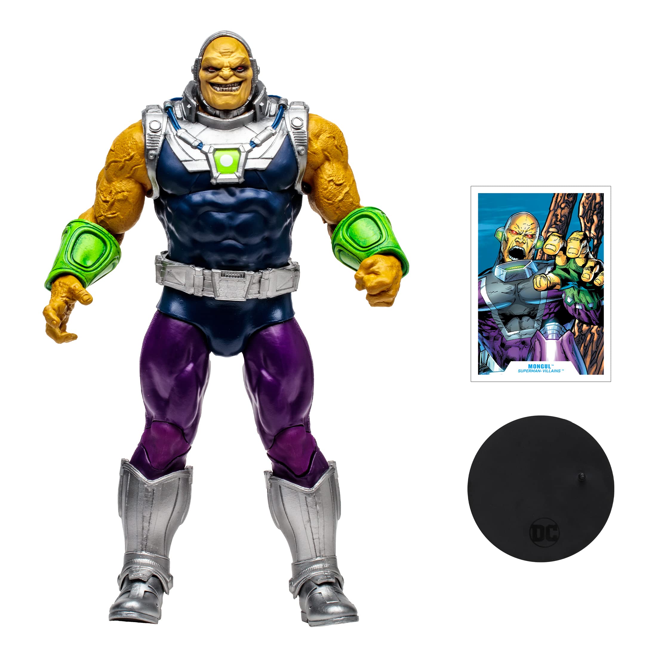 McFarlane Toys DC Comics Collector Mega Figure WV4 - Mongul Action Figure for Display & Collectibles - Perfect for DC Fans & Toy Collectors