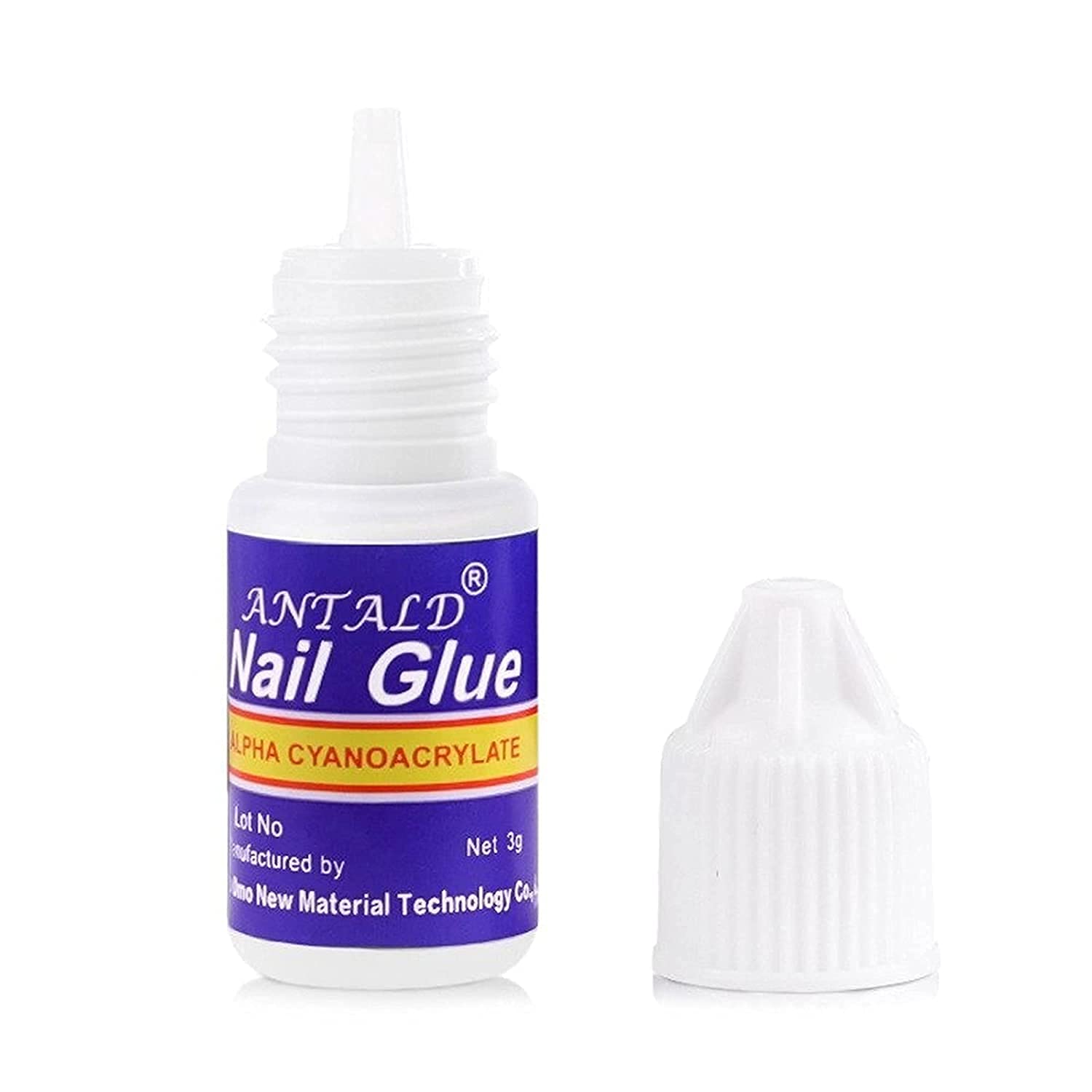 Reusable Artificial Nails Set with Glue (Small) - Extreme Upper Arch for Dramatic Look, Empress Curve Design - 100 Fake Nails & 10ml Nail Glue for Nail Extensions & Salon Quality Manicures at Home