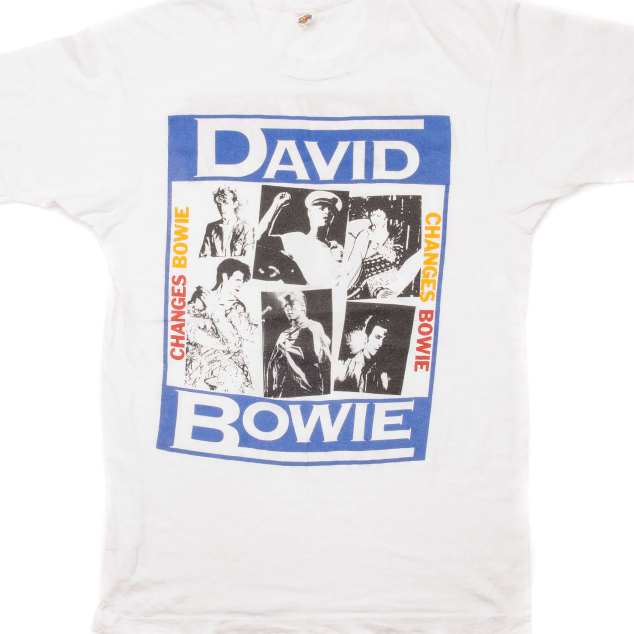 Vintage David Bowie Sound Vision T-Shirt 1990s Retro Band Tee - XS Size - Made in USA - Perfect for Concerts, Music Festivals & Vintage Fashion Collectors