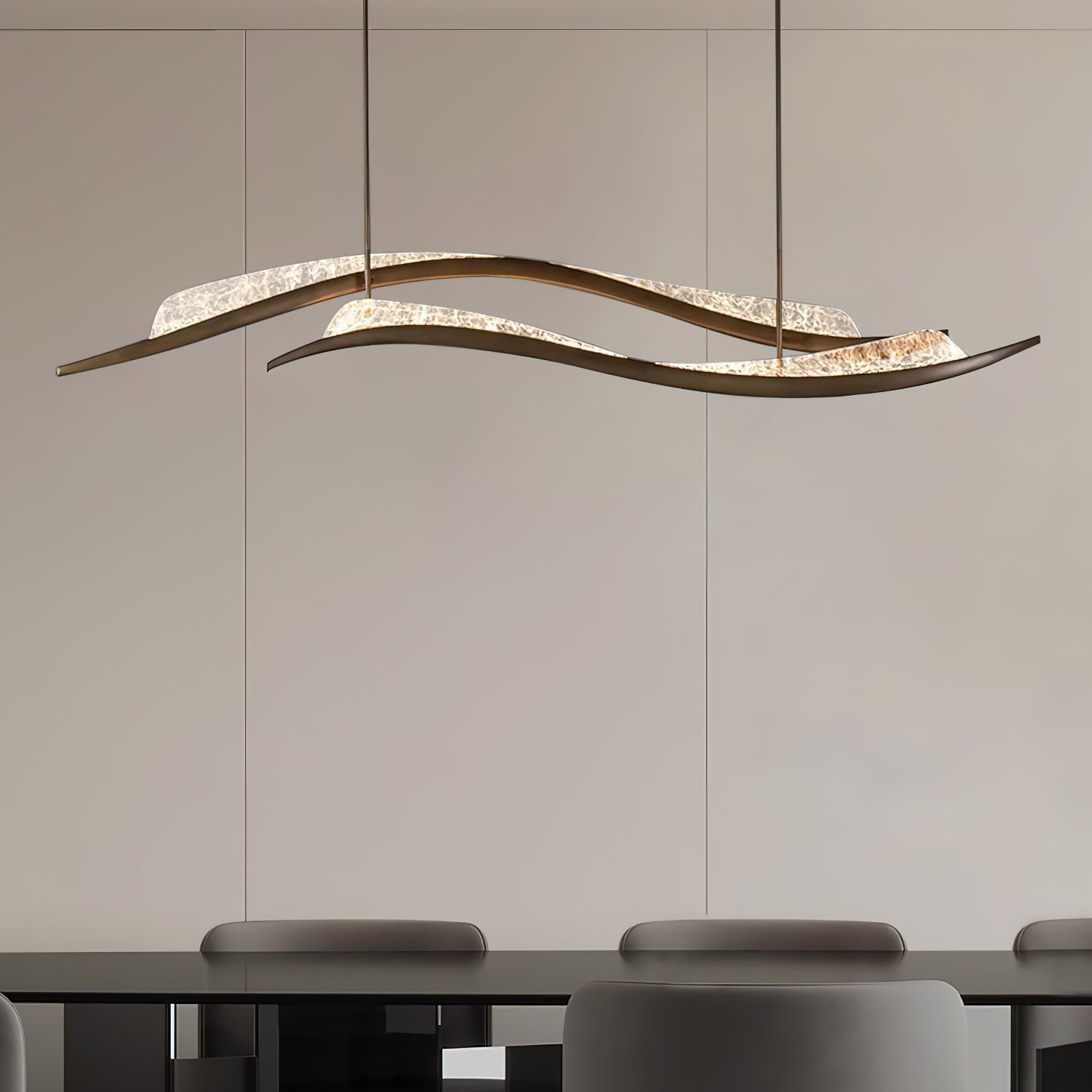 Modern Avena Pendant Light - Sleek Scandinavian Style Hanging Lamp for Kitchen Island, Dining Room & Bedroom Decor | Energy Efficient LED Lighting Fixture