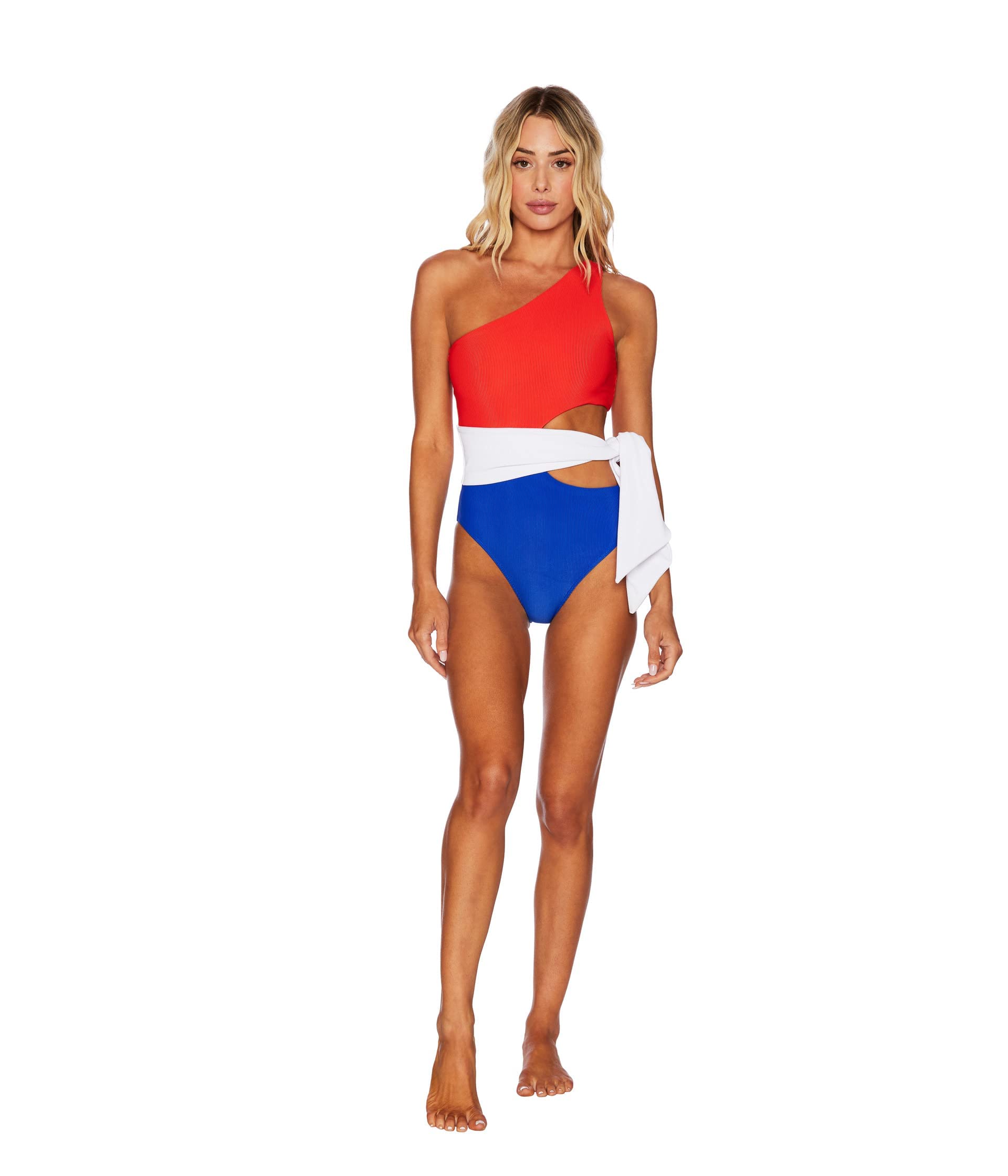 Beach Riot Carlie One-Piece Swimsuit for Women - Sexy High Cut Monokini Bathing Suit with Adjustable Straps & Tummy Control - Perfect for Pool, Beach Vacation & Summer Getaways