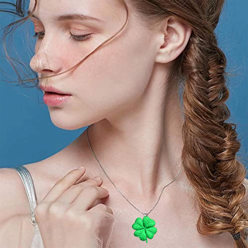 Lucky Four Leaf Clover Silicone Mold Set - Soft Polymer Clay Molds for Fondant, Chocolate, Cake Decorating, Resin Casting & DIY Crafts - Perfect for St. Patrick's Day, Baking, Candy Making & Home Decor
