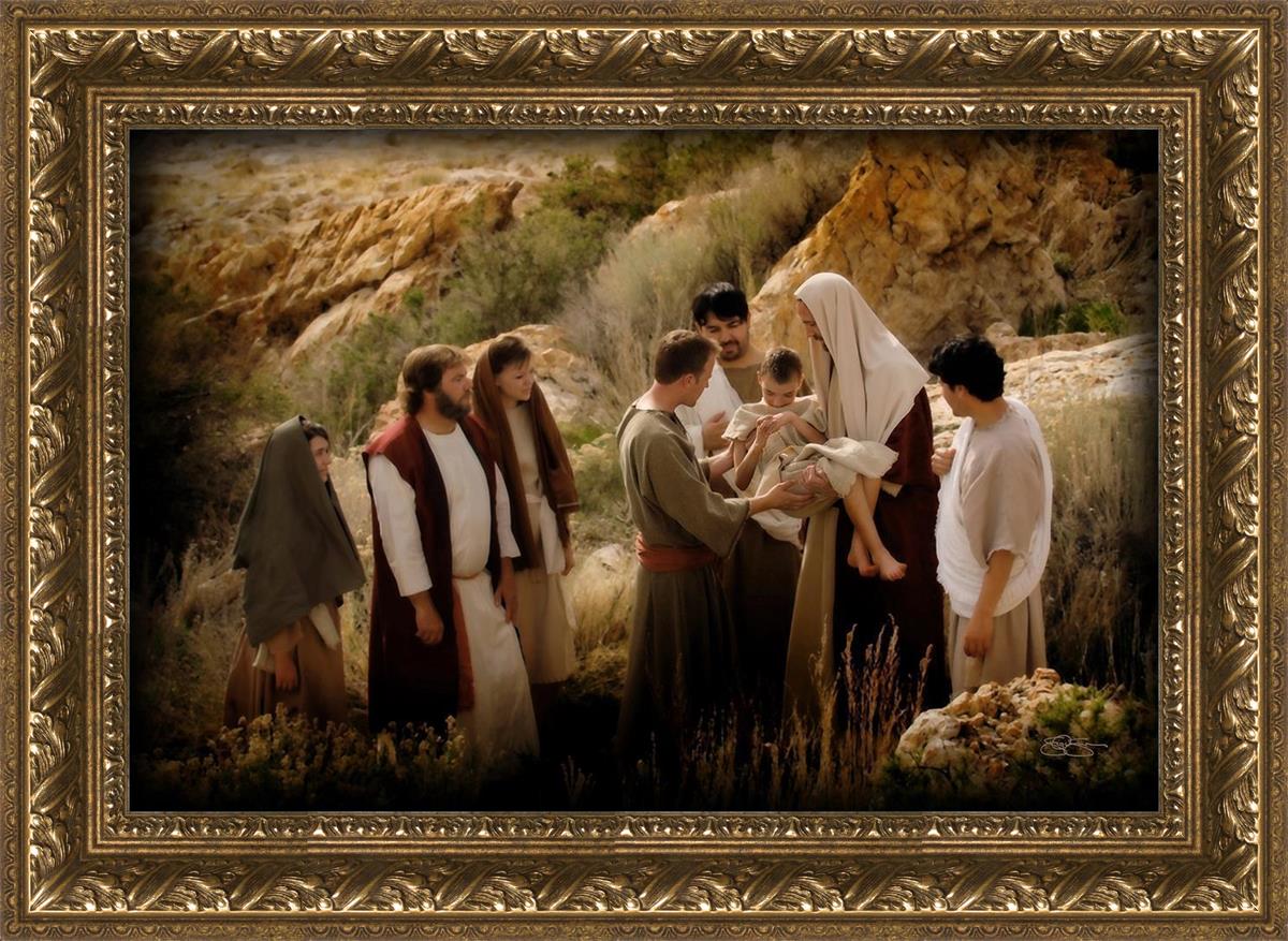 Help Thou Mine Unbelief - Inspirational Christian Wall Art for Home & Office Decor | Perfect for Church, Prayer Room & Gift Giving