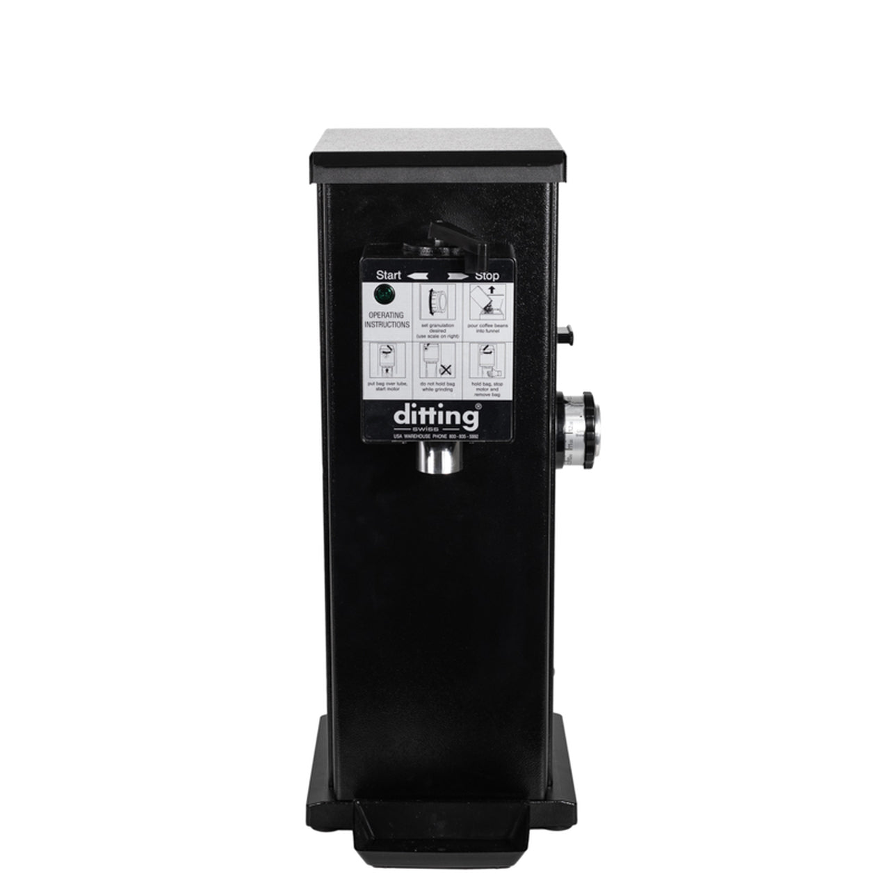 Ditting KFA1403 Commercial Coffee Grinder - High Precision Burr Grinder for Espresso, French Press & Cold Brew - Perfect for Cafes, Restaurants & Home Baristas