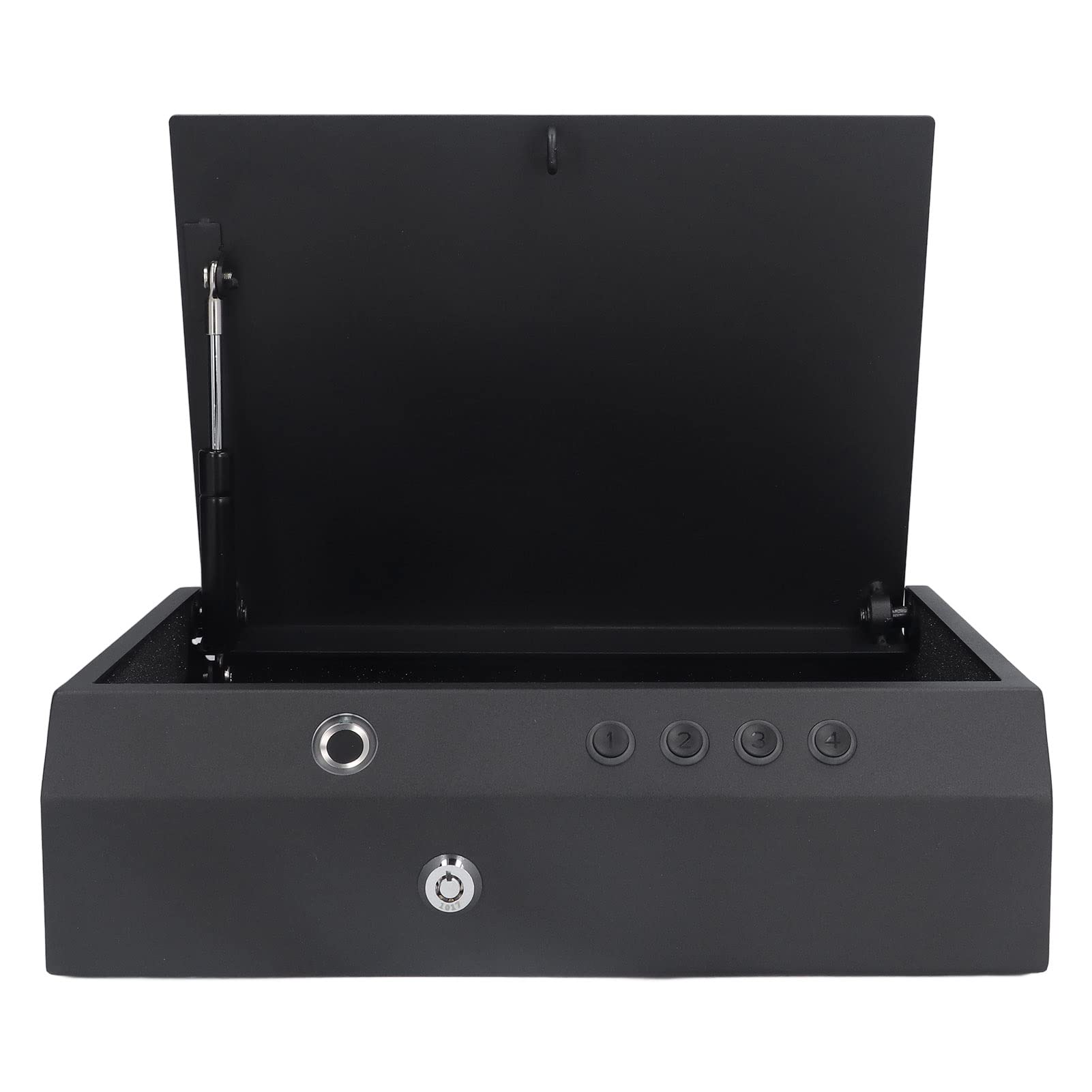 Fingerprint Safe Box - Heavy Duty Steel Security Safe with Digital Keypad for Cash, Jewelry & Documents - Home, Office & Travel Use