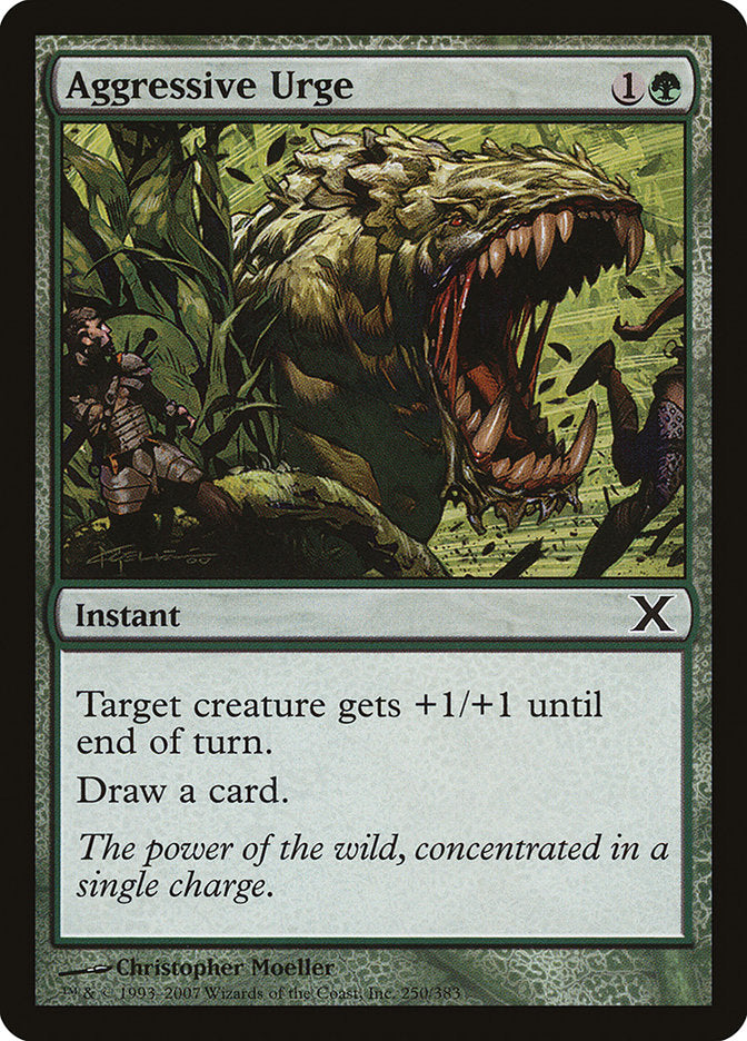 Aggressive Urge Tenth Edition - Premium Collectible Trading Card Game for Competitive Play | Perfect for Tournaments, Casual Gaming & Strategy Enthusiasts