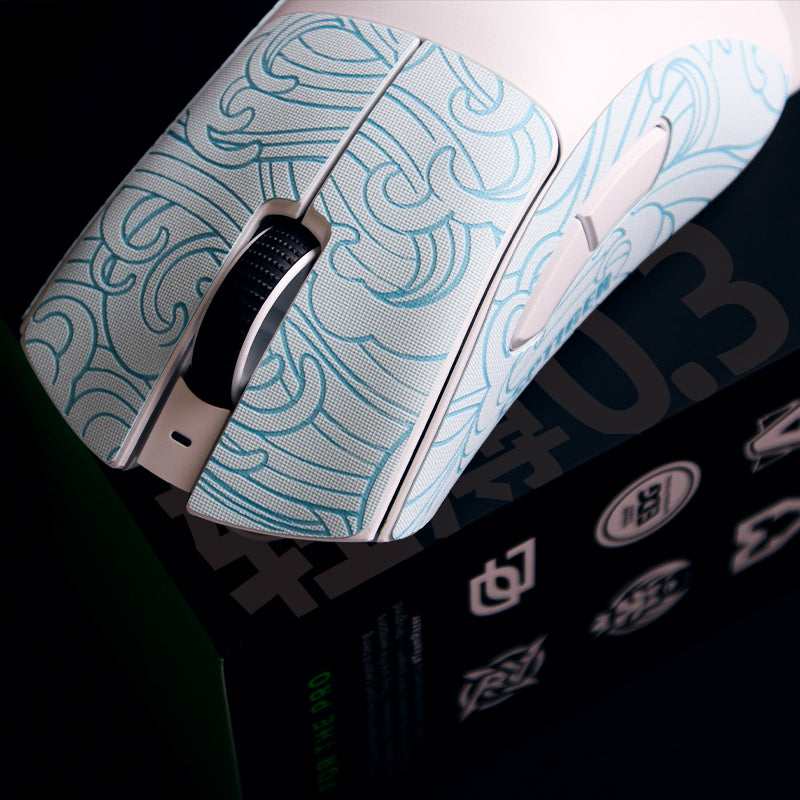 Esports Tiger Oriole Mouse Grips for Razer Deathadder V3 Pro - Enhanced Grip & Control for Competitive Gaming & FPS Esports