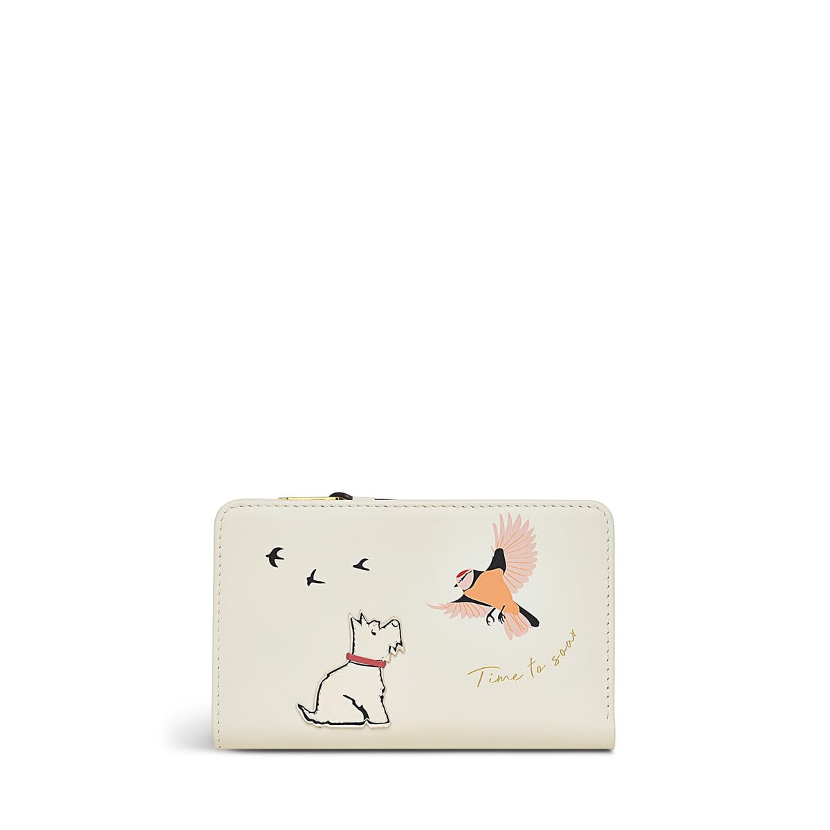 RADLEY London Time To Soar Medium Bifold Wallet for Women - Genuine Leather RFID Blocking Credit Card Holder - Perfect for Travel, Shopping & Everyday Use