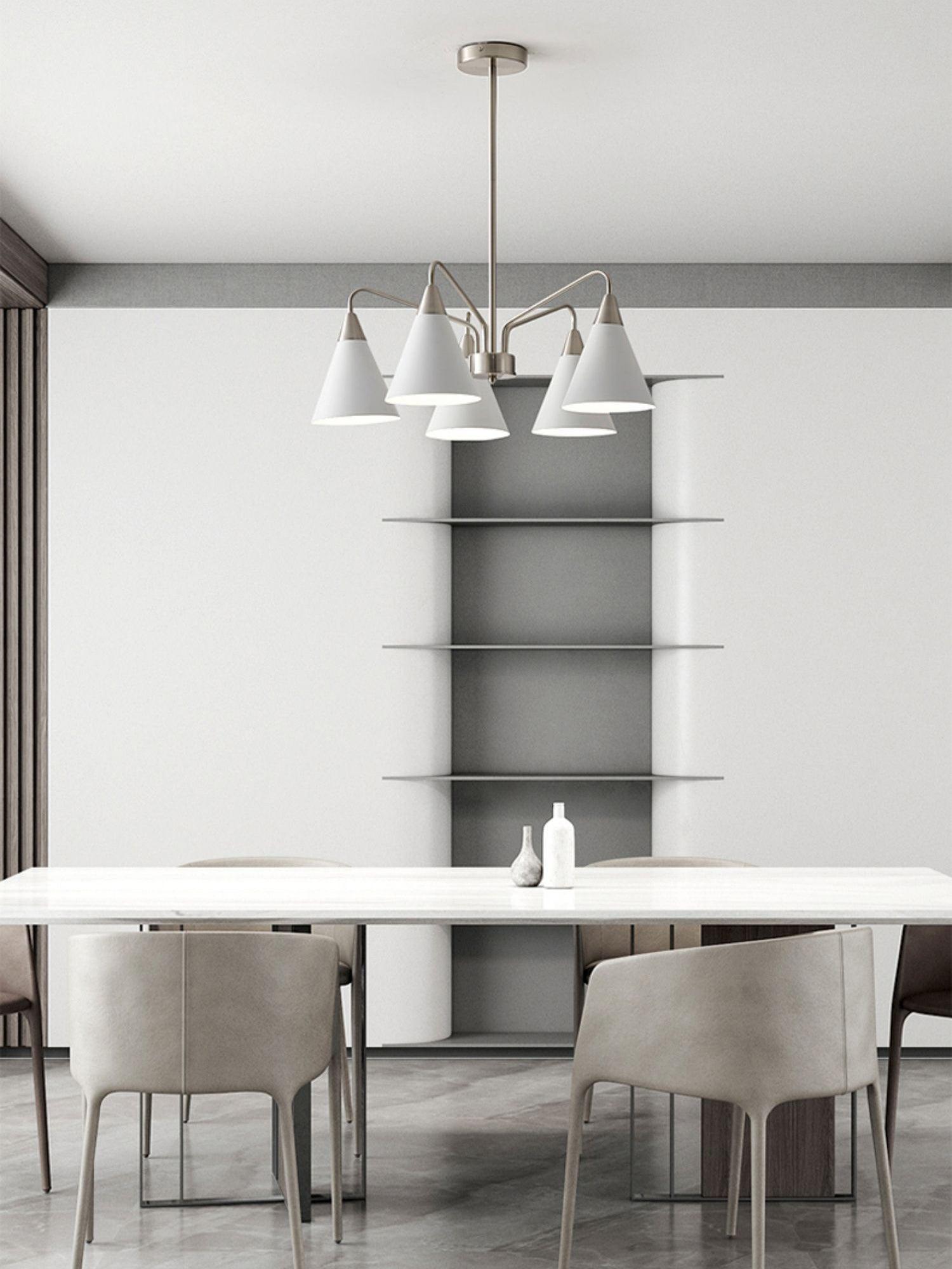Elegant Crystal Chandelier Lighting Fixture for Dining Room & Living Room - Modern Ceiling Light for Home Decor & Wedding Events