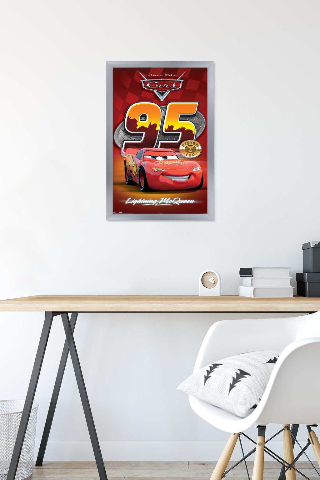 Disney Pixar Cars Lightning McQueen Wall Poster - 14.725