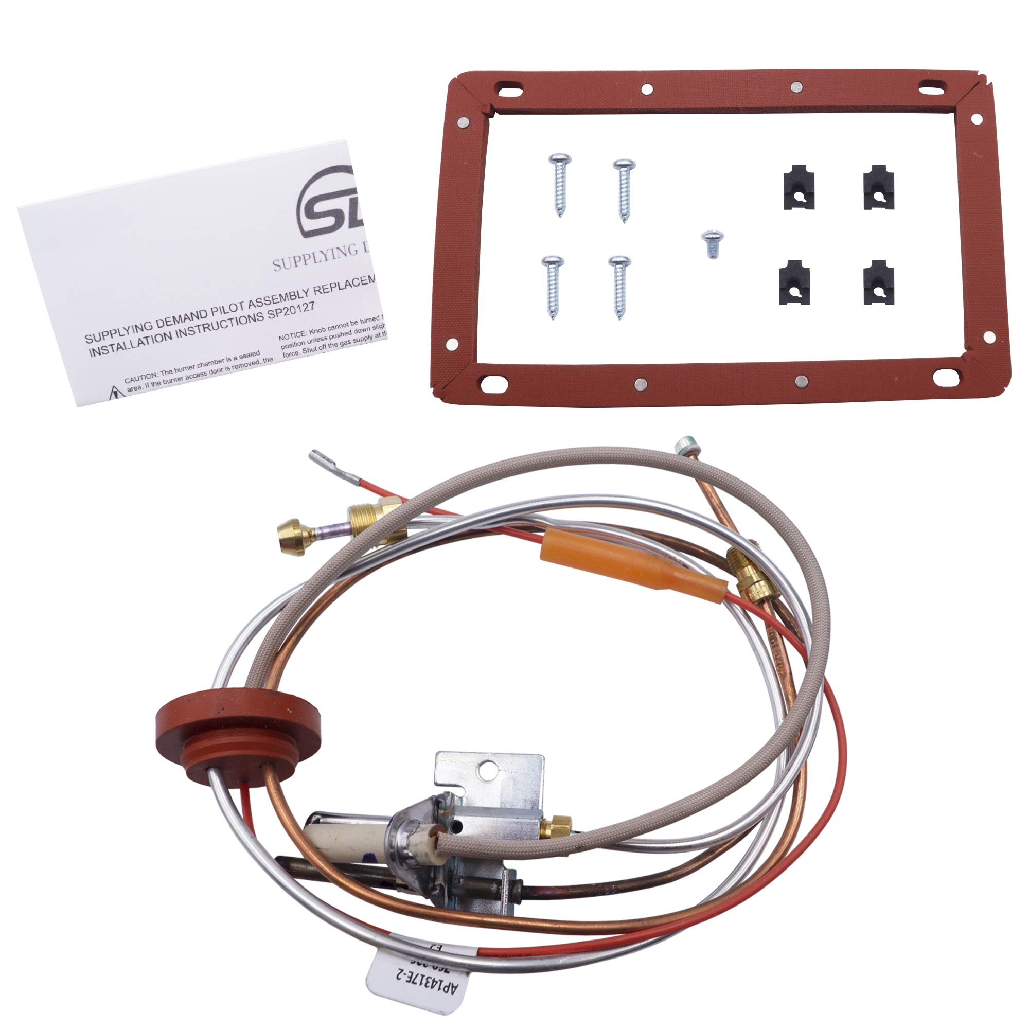 SP20127 Natural Gas Water Heater Pilot Assembly Replacement Kit - Compatible with Specific Models | Perfect for Home Repairs & Water Heater Maintenance