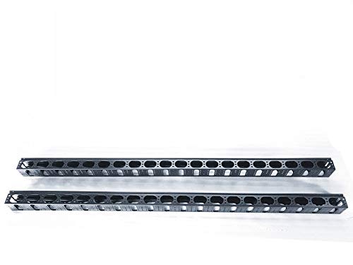 42U Vertical Cable Manager - Steel Server Rack Cable Organizer for Data Centers & Network Cabinets | Durable Cable Management Solution for Server Rooms & IT Infrastructure
