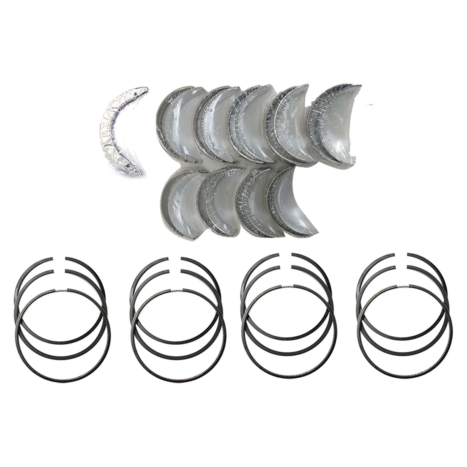 SD22 Piston Ring & Bearing Thrust Washer Set 12033-76202 - Compatible with Nissan SD22, SD-22, SD20 Engines - Perfect for Pickup Trucks & Forklifts - Heavy-Duty Engine Repair & Maintenance Solution