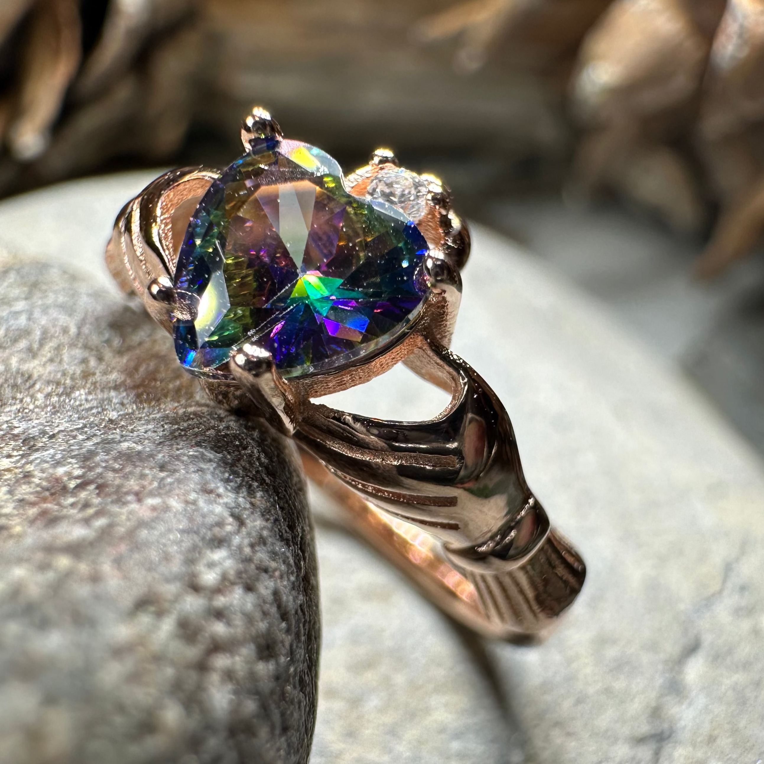 Authentic Donnybrook Claddagh Ring - Irish Friendship & Love Ring - Sterling Silver or Gold Celtic Jewelry - Perfect for Weddings, Anniversaries & Gifts