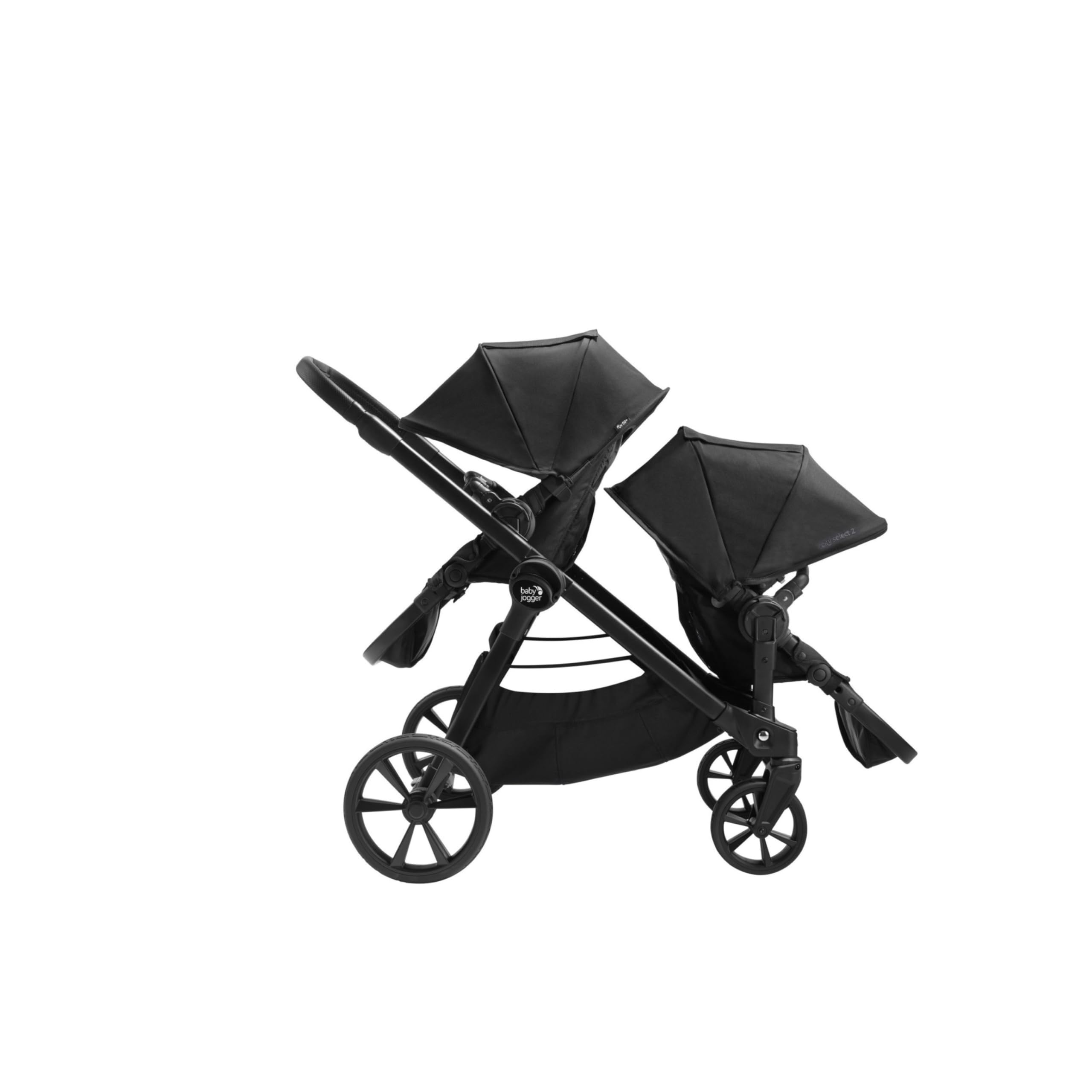 Baby Jogger City Select 2 Second Seat Kit - Eco-Friendly Stroller Accessory for Twins or Siblings | Lightweight & Durable Harbour Grey Design | Perfect for Urban Walking, Shopping & Family Outings