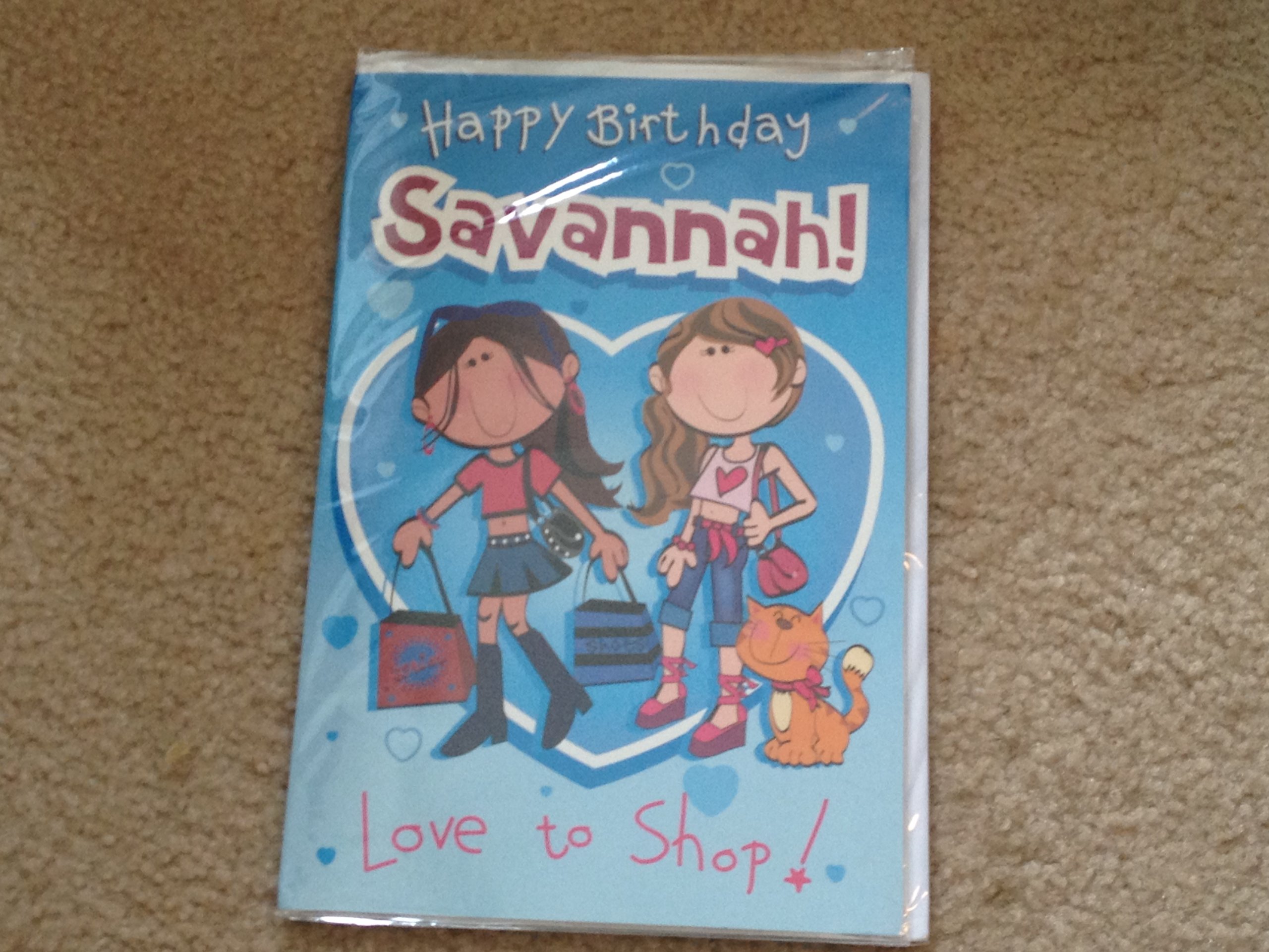 Happy Birthday Savannah - Musical Birthday Card with Personalized Song | Perfect for Birthday Gifts, Parties & Special Celebrations
