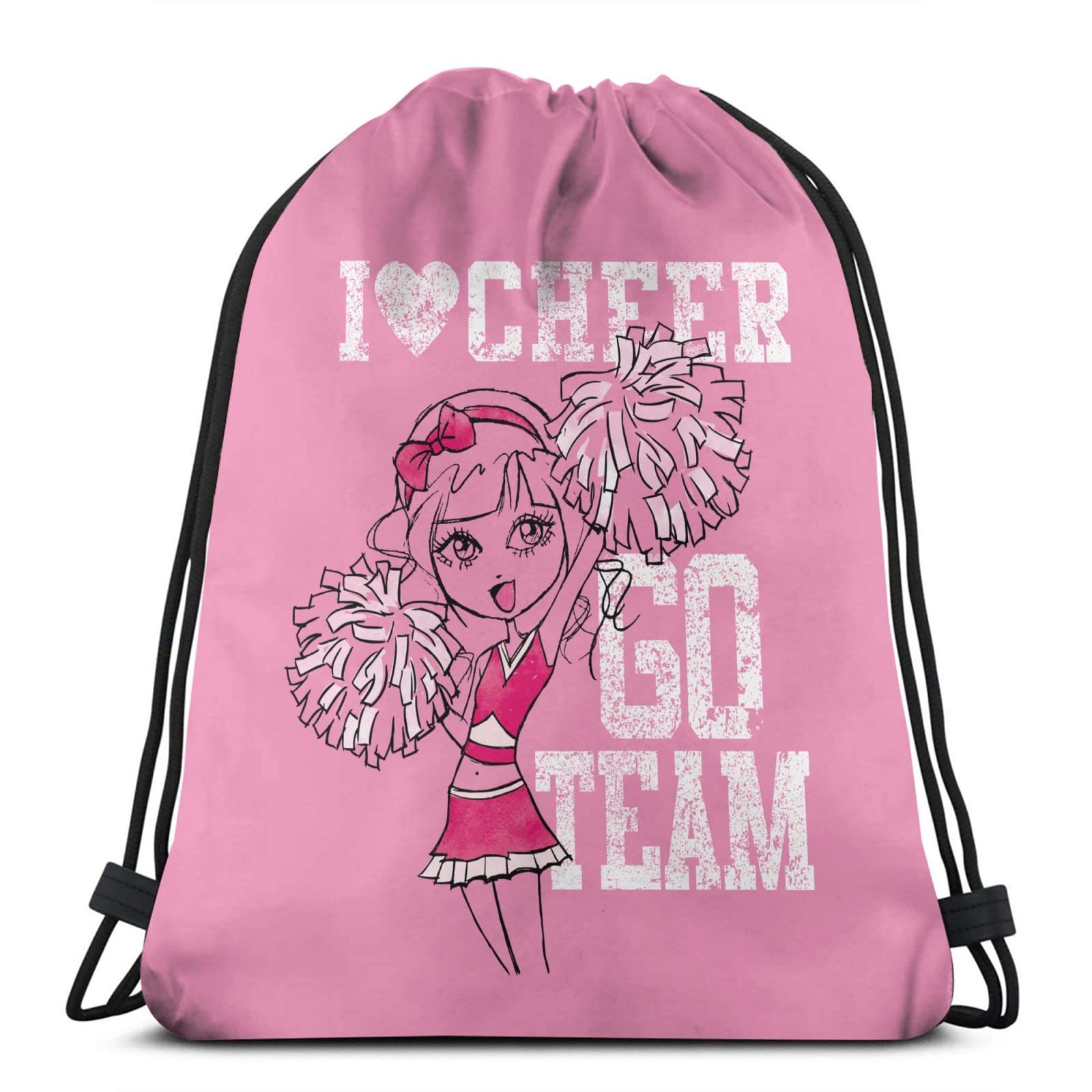Cheerleading Gym Bags - Drawstring Sports Backpacks for Cheerleaders & Teams (One Size) - Perfect for Practice, Competitions & Team Gifts
