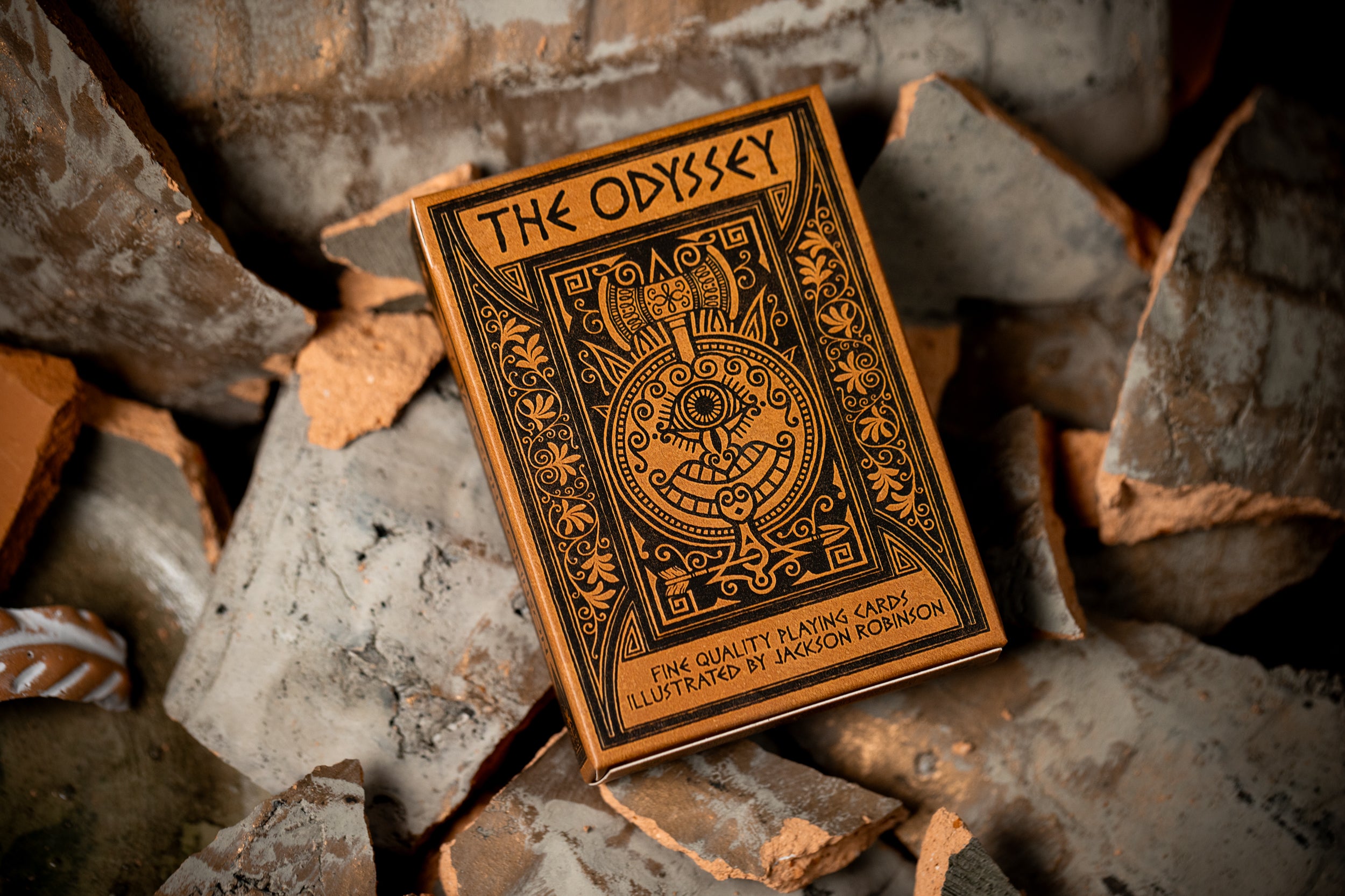 Premium Luxury Playing Cards - The Odyssey Standard Edition | Elegant Design for Poker, Magic Tricks & Collectibles | Perfect Gift for Card Game Enthusiasts