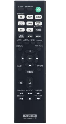 Original Remote Control Replacement for Sony AV Receiver STR-DH790/STR-DH190/STR-DH590 - Perfect for Home Theater & Entertainment Systems